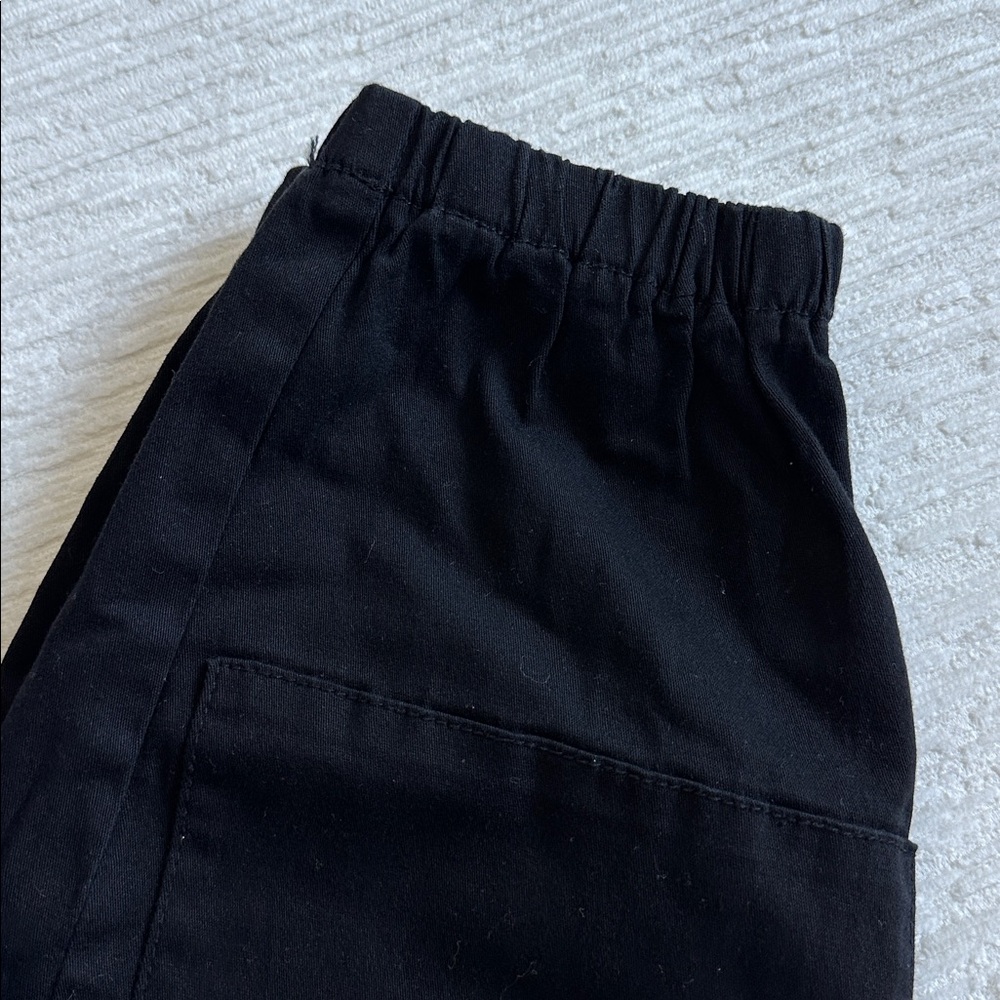 Almost Famous Black Cargo Jogger Pants NWT - Picture 4 of 5